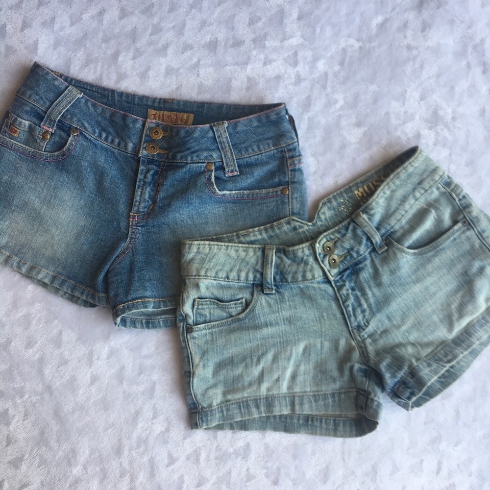 Denim Shorts: Paris Blues and Mossimo Supply Co